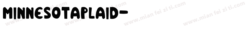 MinnesotaPlaid字体转换