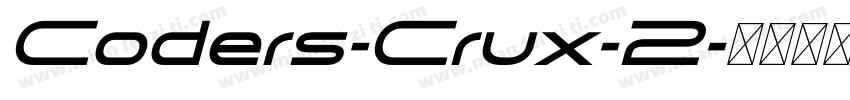 Coders-Crux-2字体转换