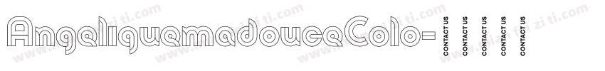 AngeliquemadouceColo字体转换