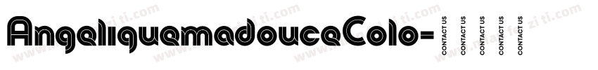 AngeliquemadouceColo字体转换