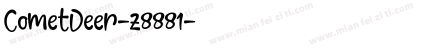 CometDeer-z8881字体转换