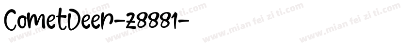 CometDeer-z8881字体转换