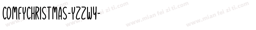 ComfyChristmas-YzzW4字体转换