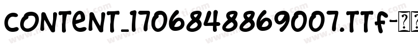content_1706848869007.ttf字体转换