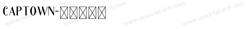 captown字体转换