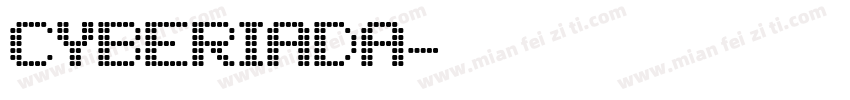 cyberiada字体转换