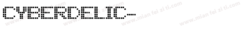 Cyberdelic字体转换