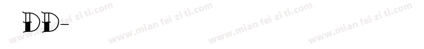 扩列dd字体转换