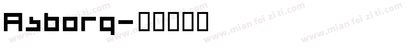 Asborg字体转换