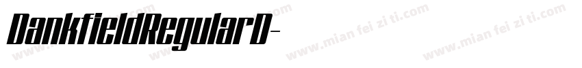 DankfieldRegularD字体转换