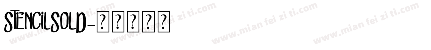 StencilSolD字体转换