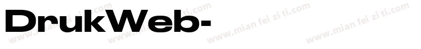 DrukWeb字体转换
