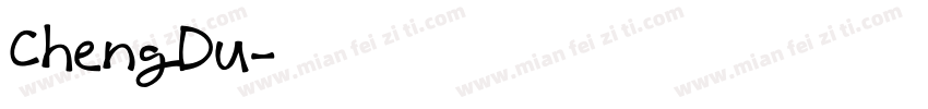ChengDu字体转换