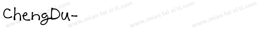 ChengDu字体转换