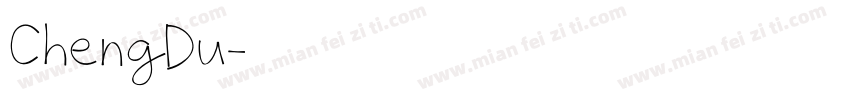 ChengDu字体转换