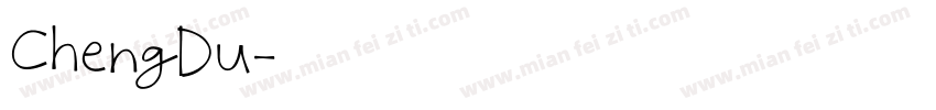 ChengDu字体转换