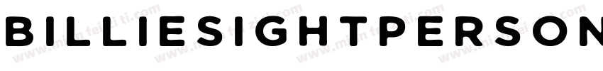 BillieSightPersonalUse字体转换
