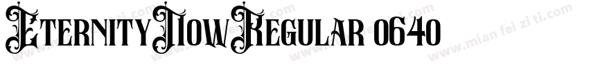 EternityNowRegular-o64o字体转换