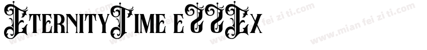 EternityTime-eZZEx字体转换