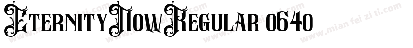 EternityNowRegular-o64o字体转换