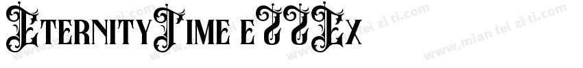 EternityTime-eZZEx字体转换