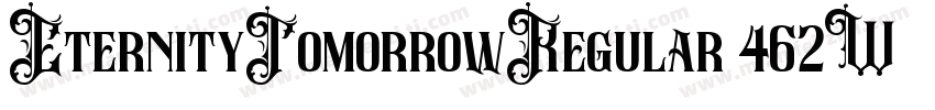 EternityTomorrowRegular-462W字体转换