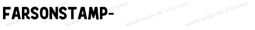 FarsonStamp字体转换