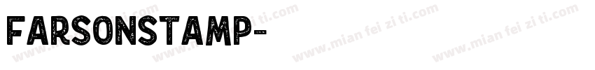 FarsonStamp字体转换