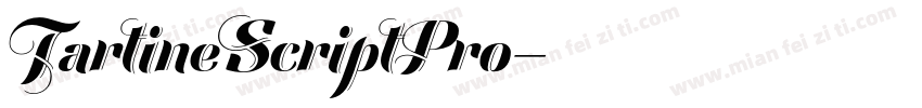 TartineScriptPro字体转换