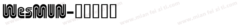 WesMUN字体转换