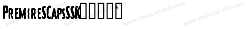 PremireSCapsSSK字体转换