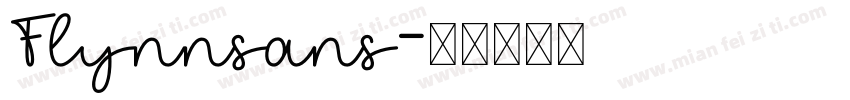 Flynnsans字体转换