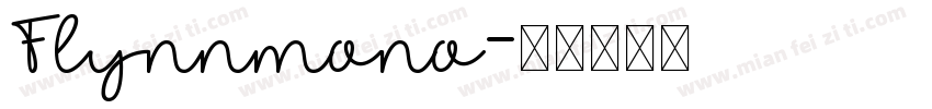 Flynnmono字体转换