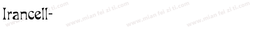 Irancell字体转换