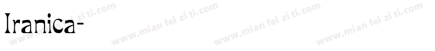 Iranica字体转换