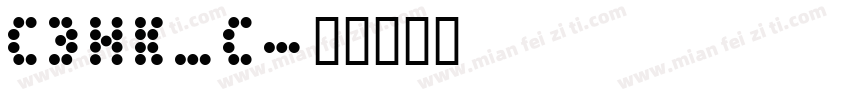 CBHK_C字体转换
