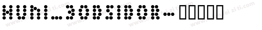 Huni_Bodsidor字体转换