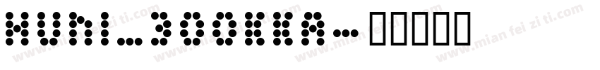Huni_Bookka字体转换