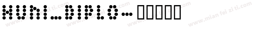 Huni_Diplo字体转换