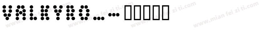 VALKYRO_字体转换
