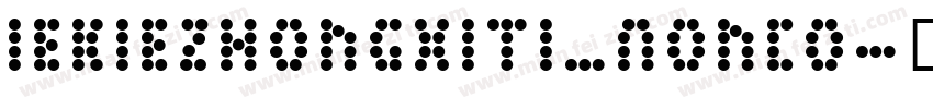 iekiezhongxiti_Nonco字体转换