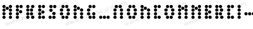 mfkesong_Noncommerci字体转换