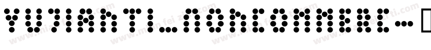 yujianti_Noncommerc字体转换