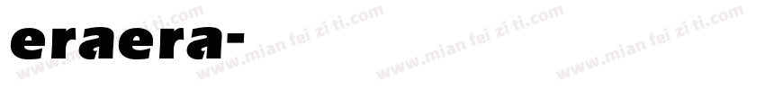 eraera字体转换