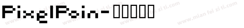 PixelPoin字体转换
