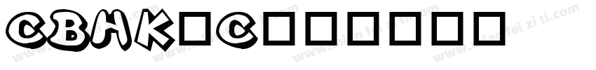 CBHK_C字体转换