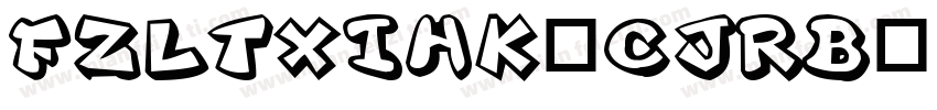 FZLTXIHK_CJRB_1TTF字体转换