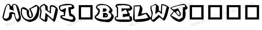 Huni_Belwj字体转换