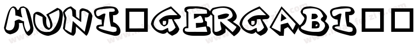 Huni_GergaBI字体转换