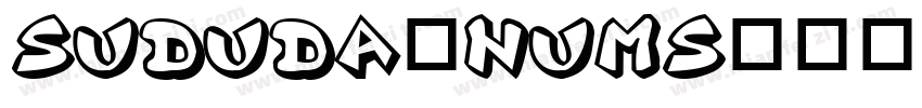 Sududa_Nums字体转换
